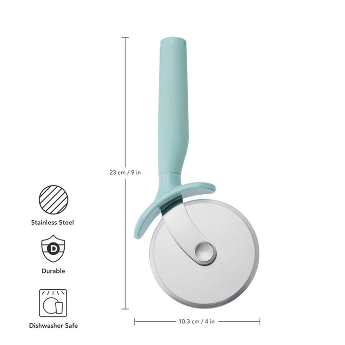 KitchenAid Soft Grip Pizza Cutter - Mineral Water