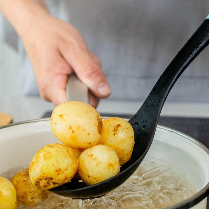 KitchenAid Soft Grip Slotted Spoon - Mineral Water