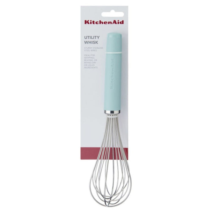 KitchenAid Soft Grip Utility Whisk - Mineral Water