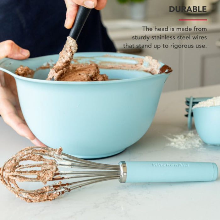 KitchenAid Soft Grip Utility Whisk - Mineral Water