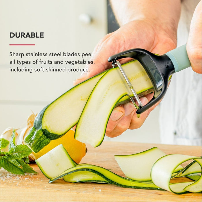 KitchenAid Soft Grip Y Peeler - Mineral Water