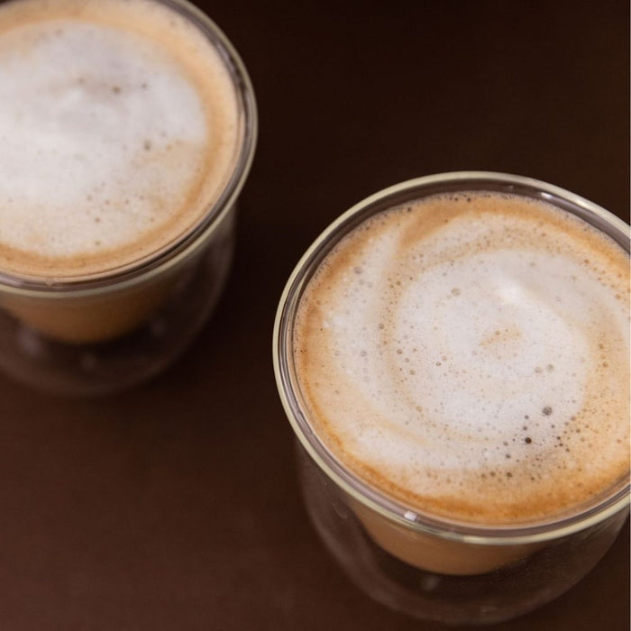 La Cafetiere Double Walled Glass Cappuccino Cups - 200ml - Set of 2