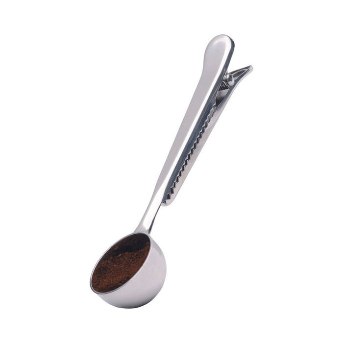 La Cafetiere Stainless Steel Coffee Measuring Spoon with Clip