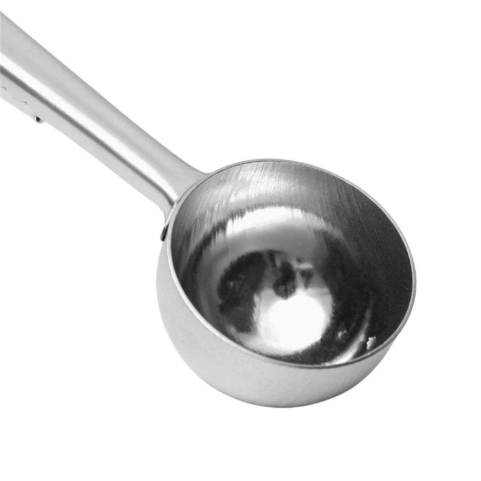 La Cafetiere Stainless Steel Coffee Measuring Spoon with Clip