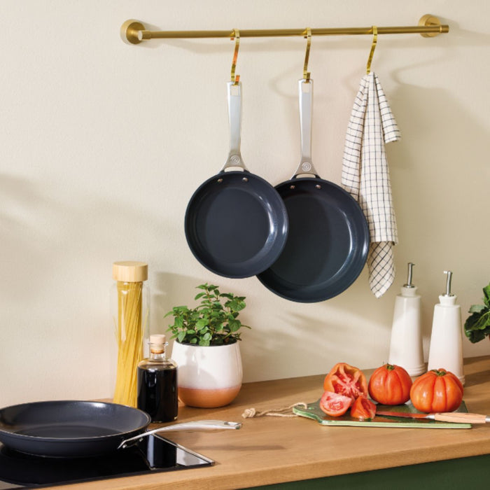 Le Creuset Essential Non-Stick Ceramic 2 Piece Shallow Frying Pan Set - 20/26cm