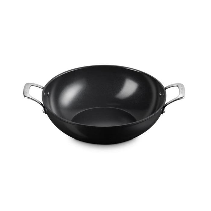 Le Creuset Essential Non-Stick Ceramic Wok with Handle - 32cm