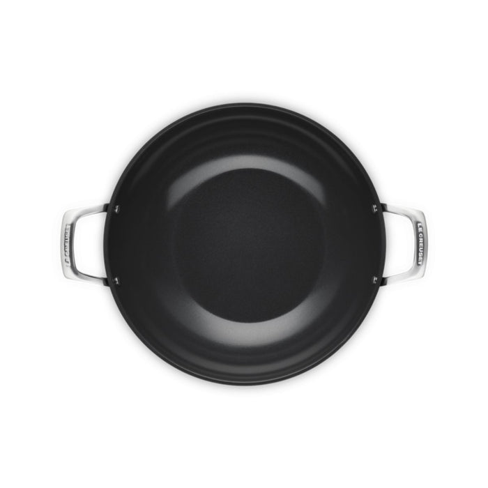 Le Creuset Essential Non-Stick Ceramic Wok with Handle - 32cm