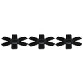 Le Creuset Fypan Protector Set - 3 Piece - Black Onyx