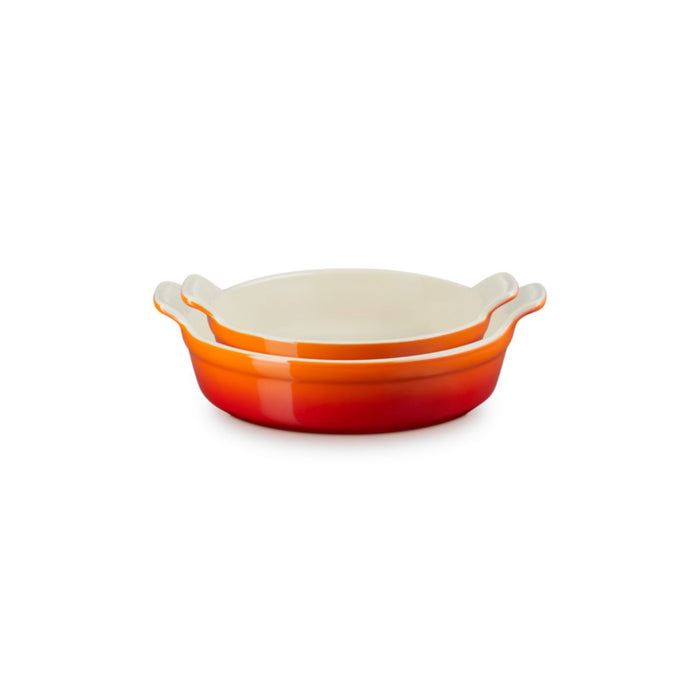 Le Creuset Heritage Round Baking Dishes - Set of 2