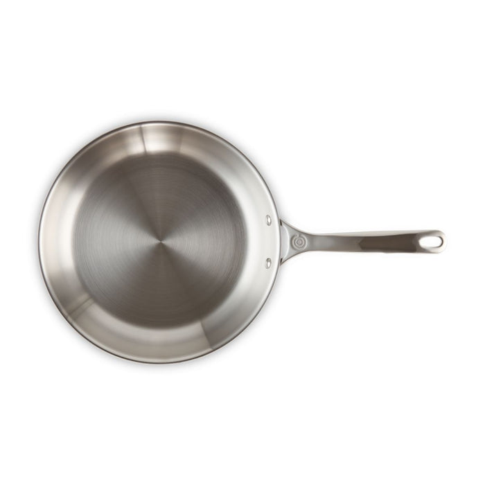Le Creuset Signature 3 Ply Stainless Steel Shallow Frying Pan - 28cm