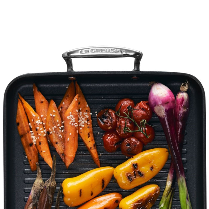 Le Creuset Toughened Non-Stick Ribbed Rectangular Grill