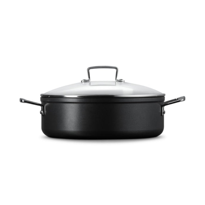 Le Creuset Toughened Non-Stick Sauteuse Pan with Lid - 28cm