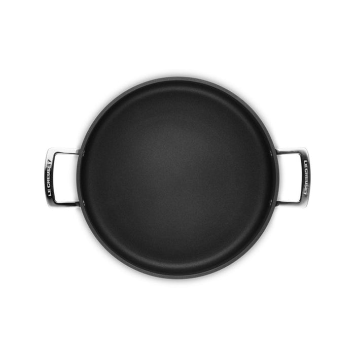 Le Creuset Toughened Non-Stick Sauteuse Pan with Lid - 30cm