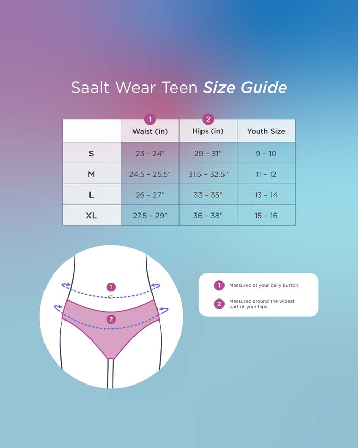 Leakproof Teen Sport Short