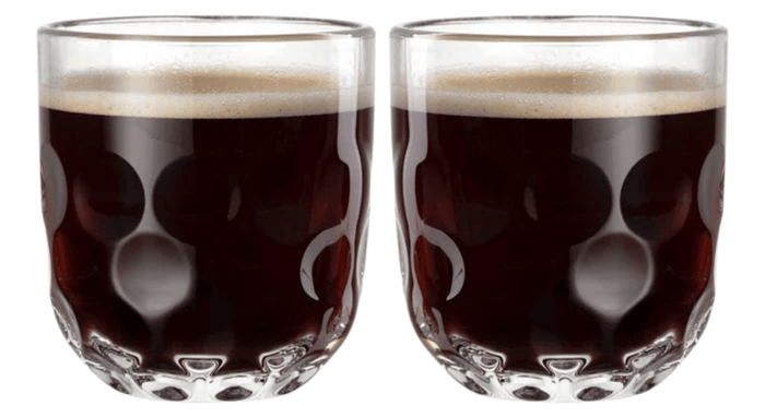 Leonardo Koffieglazen - Gocce Uno - 220 ml - 2 stuks