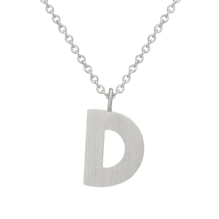 Letter D Halskæde Stor