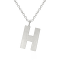 Letter H Halskæde Stor