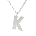 Letter K Halskæde Stor