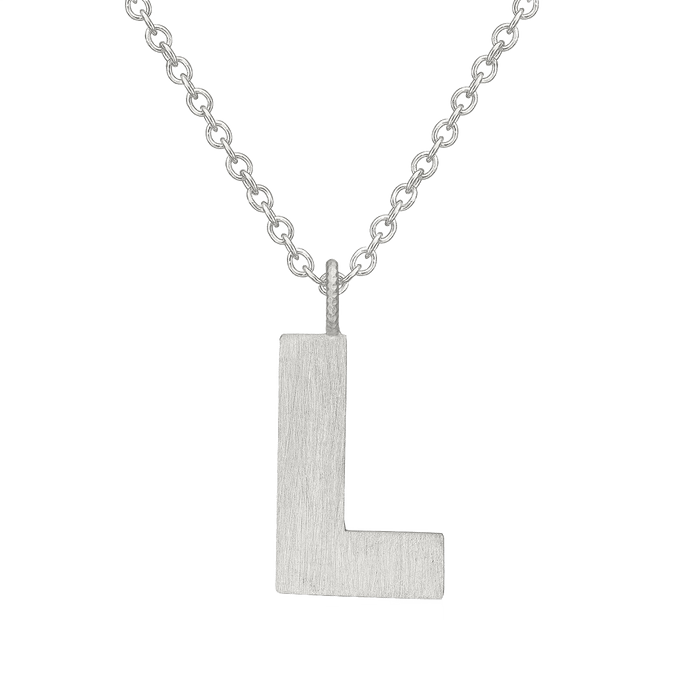 Letter L Halskæde Stor