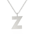Letter Z Halskæde Stor