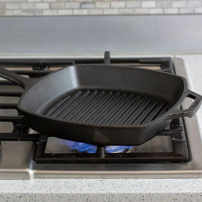 Lodge Cast Iron Square Grill - 26cm