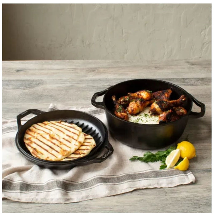 Lodge 'Chef Collection' Double Dutch Oven - 5.7L
