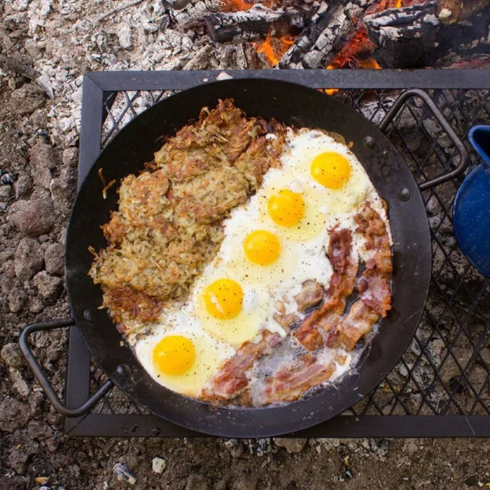 Lodge Seasoned Carbon Steel Pan / Paella Pan - 38cm