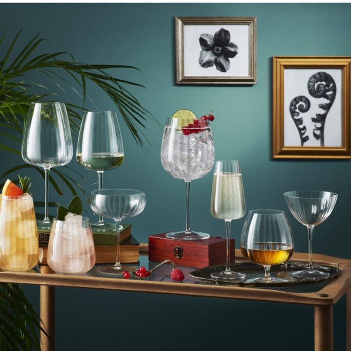 Luigi Bormioli Optica Stemless Wine Glass 450ml - Set 4