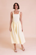 LV2268  Square Neck Summer Dress