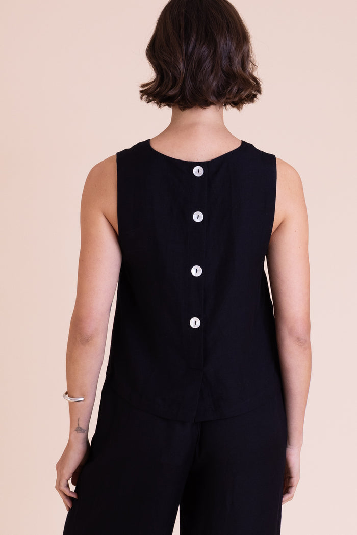 LV4293 Button Back Shell Top