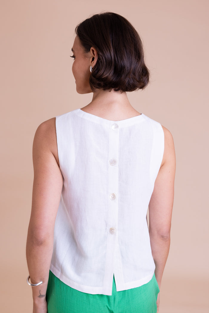 LV4293 Button Back Shell Top
