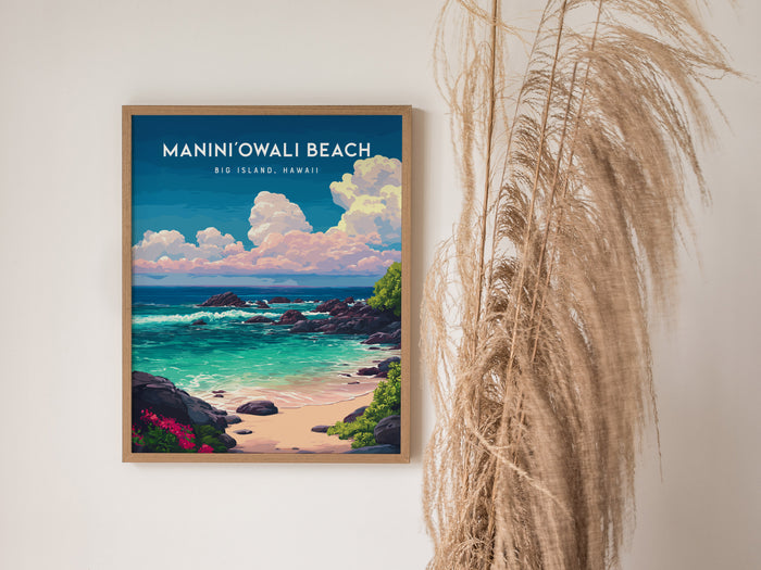Manini'owali Beach, Big Island Hawaii