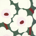 Marimekko Unikko Green Cream Luncheon Napkin