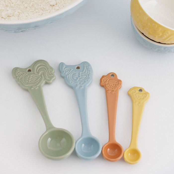 Mason Cash 'Home to Roost' Measuring Spoons -  Set of 4