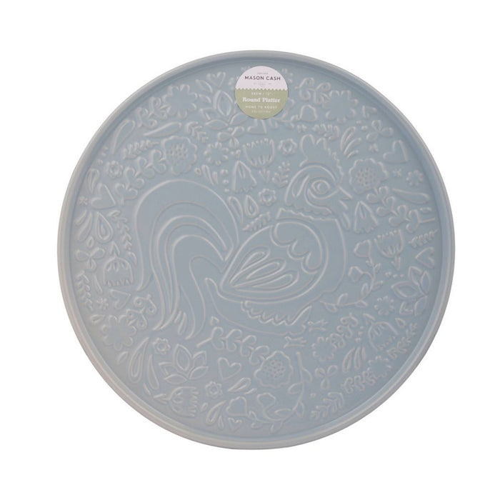Mason Cash 'Home to Roost' Round Platter - 30 x 2cm