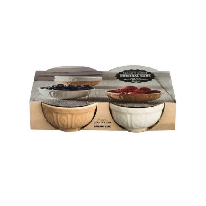 Mason Cash Original Cane and White Preparation Bowls - 10cm