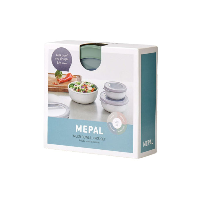 Mepal Cirqula Round Small Set - 3 Piece