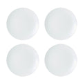 Mikasa Chalk 4-Piece Porcelain Dinner Plate Set - 27cm - White