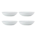 Mikasa Chalk 4-Piece Porcelain Pasta Bowl Set - 23cm - White