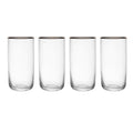Mikasa Sorrento 4-Piece Crystal Highball Tumbler Set - 510ml