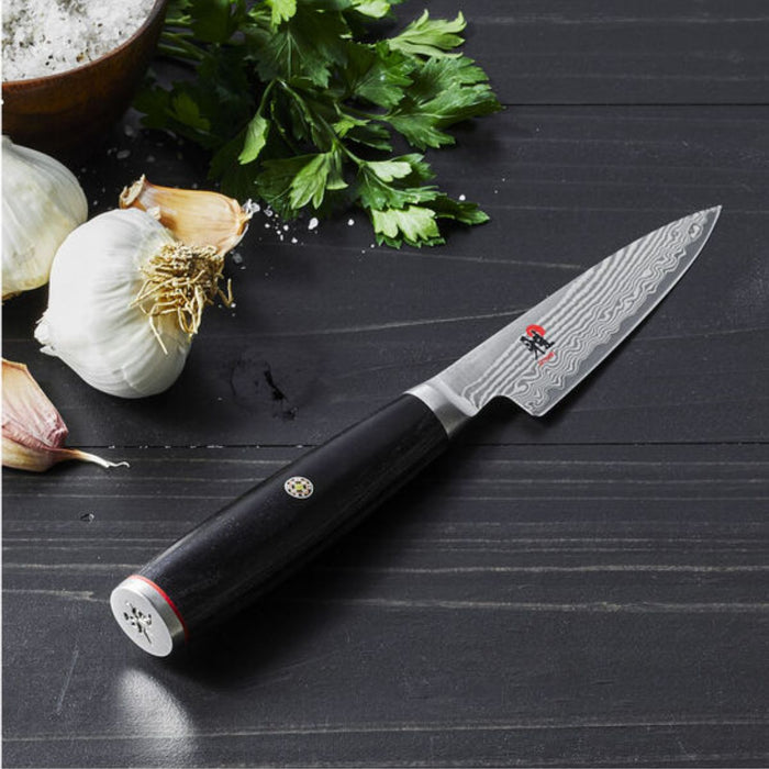 Miyabi 5000FCD Pakka Wood - 2 Piece Knife Set (Santoku and Shotoh Utility)