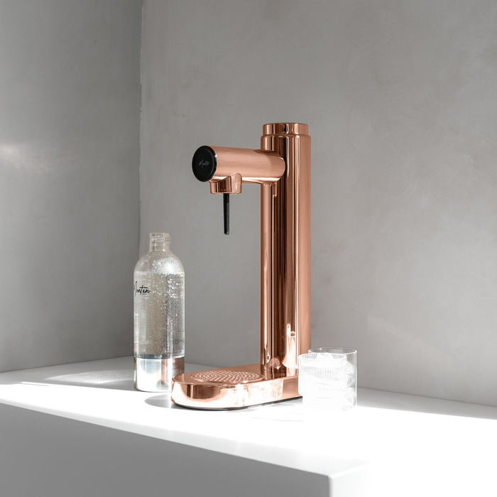 Monten Copper Soda Maker + 1 Stainless Steel Bottle