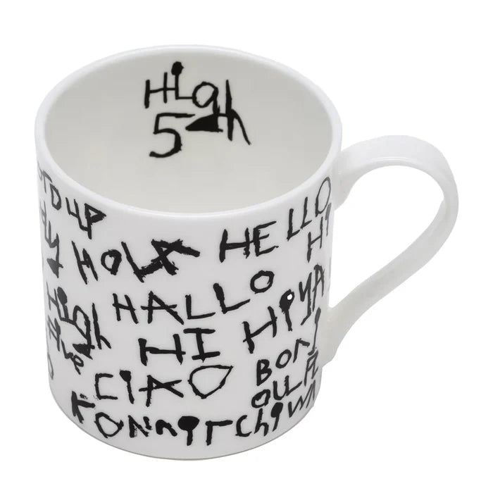Mug041 Fine BOne China Mug - Hello Hello