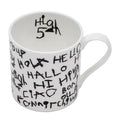 Mug041 Fine BOne China Mug - Hello Hello