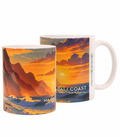 "Na Pali Coast" Travel Art Mug