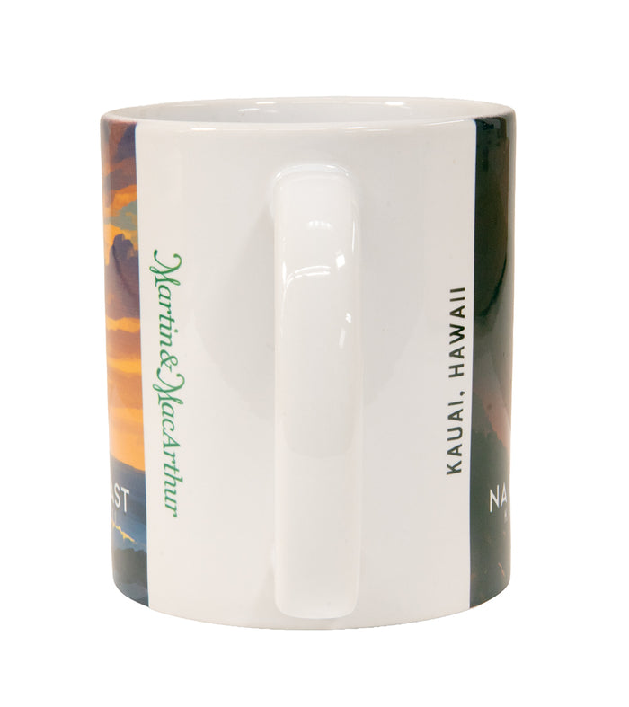 "Na Pali Coast" Travel Art Mug
