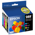 New Genuine Epson 288 Black, Cyan, Magenta & Yellow Ink Cartridges