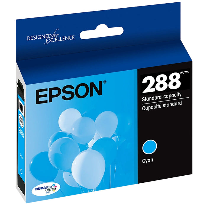 New Genuine Epson 288 Cyan Ink Cartridge