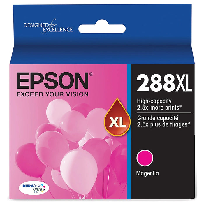 New Genuine Epson 288XL Magenta Ink Cartridge