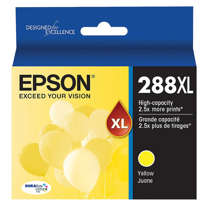 New Genuine Epson 288XL Yellow Ink Cartridge